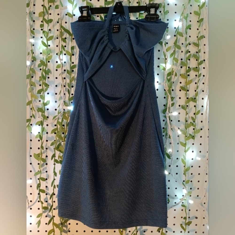 SHEIN blue dress